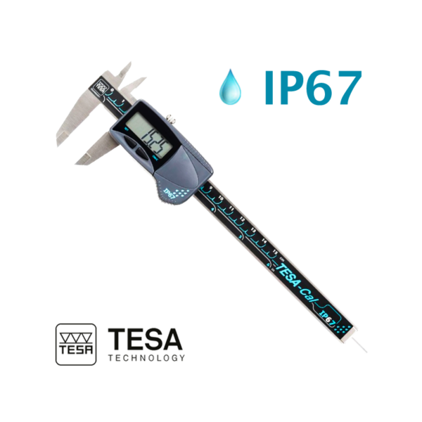 Calibre Digital Tesa-Cal IP 67 para Medición Digital