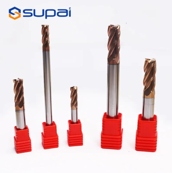 Carbide HRC55 4F FLAT End Mills